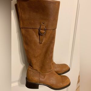 Miu Miu - Brown Leather Vero Cuoio Boots US 8 | IT 38